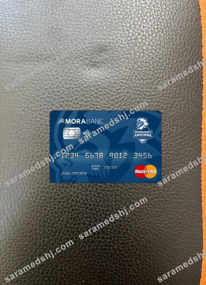 Andorra Morabank mastercard photolook front